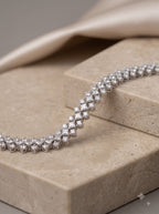 Luminous Geometric Stellar Bracelet