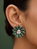The Emerald Bloom Stud