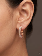 The Aura Gilded Hoop