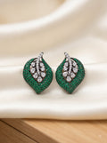 The Verdant Leaf Crystalline Stud