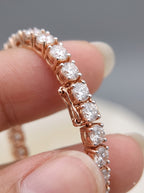 Luminous Stellar Tennis Bracelet
