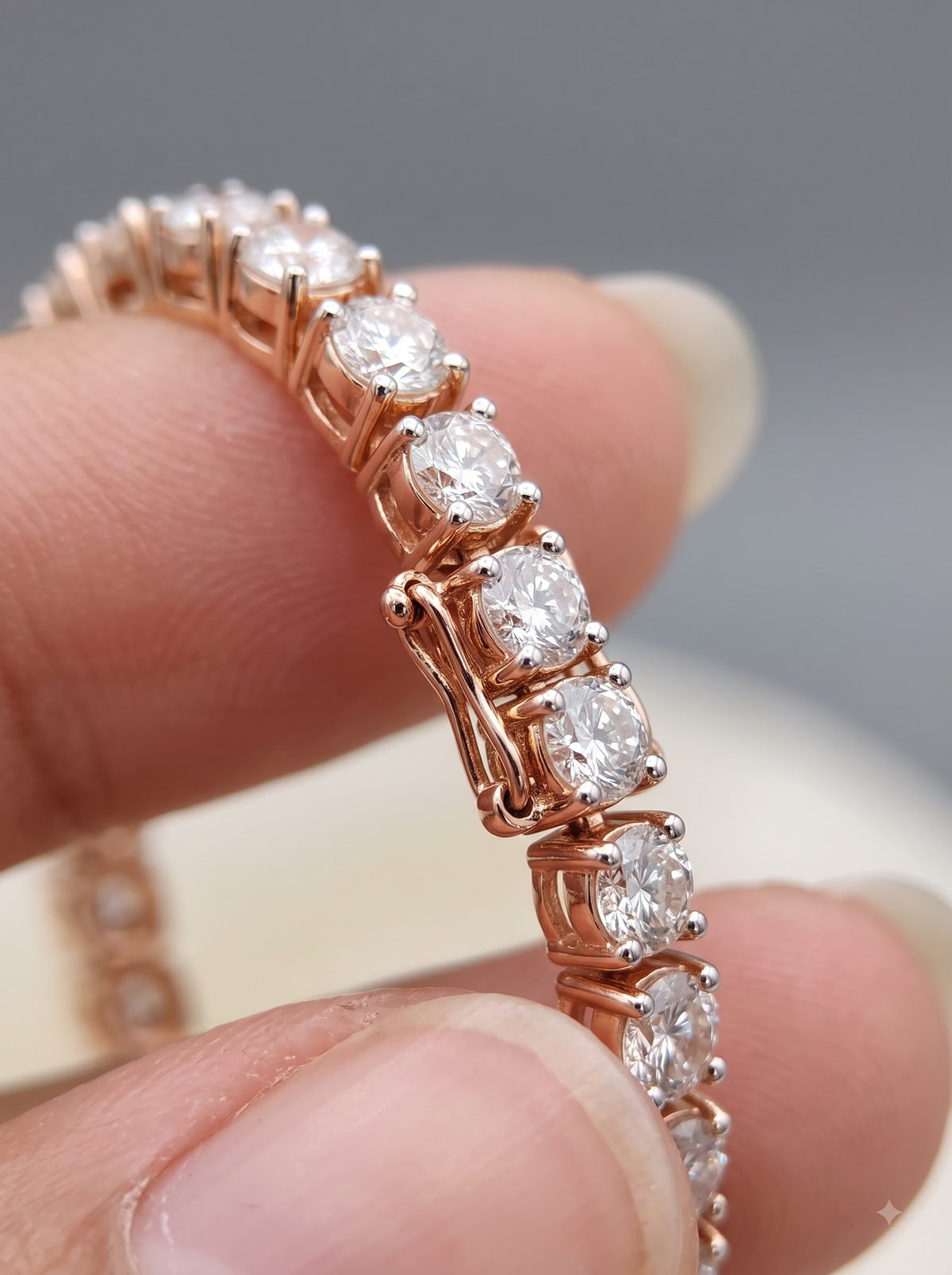 Luminous Stellar Tennis Bracelet