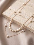 Lumina Pearl & Gold Chain Suite