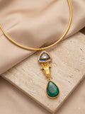 Taurus Emerald Artisan Choker
