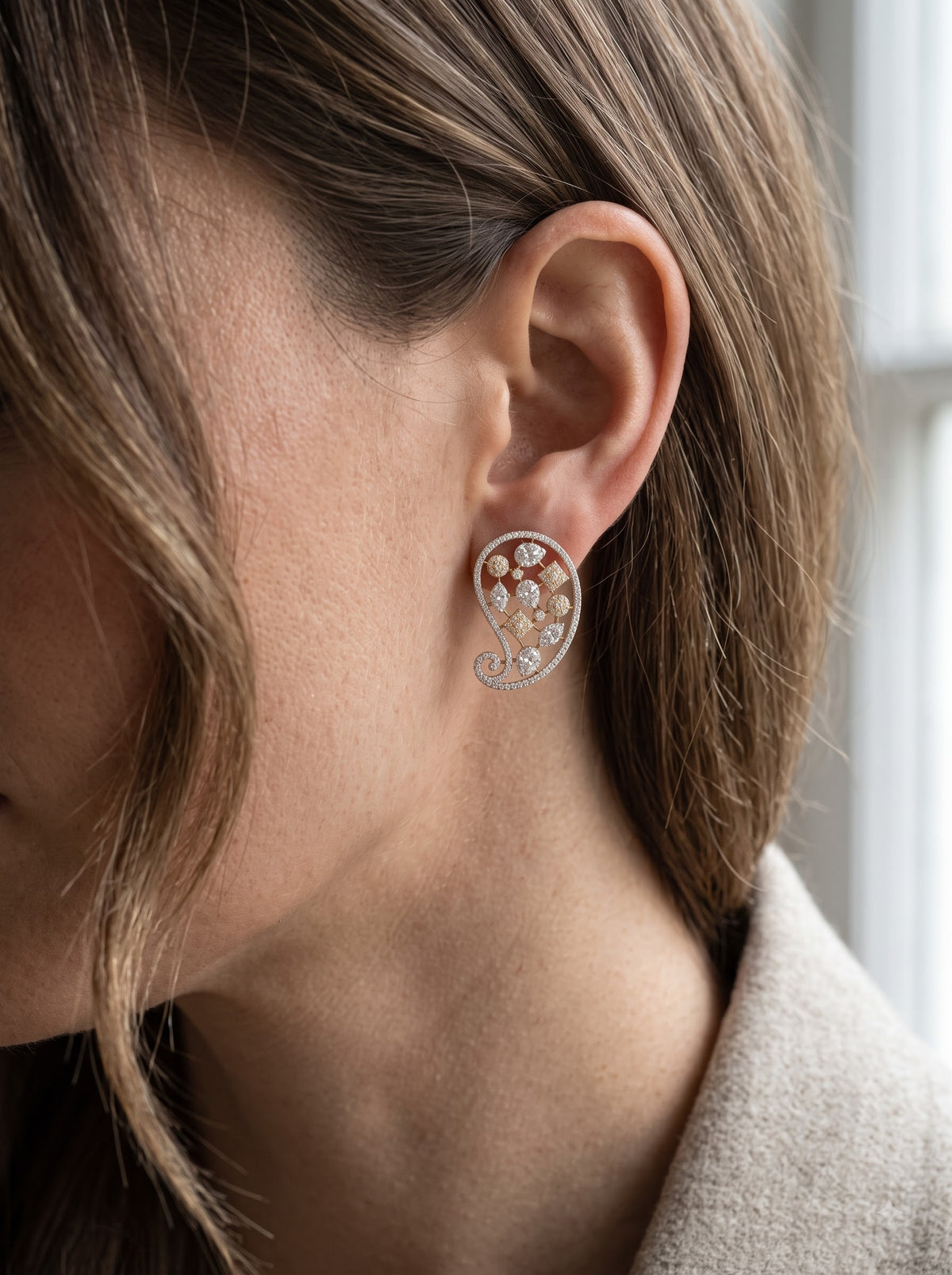 Paisley Aura Studs