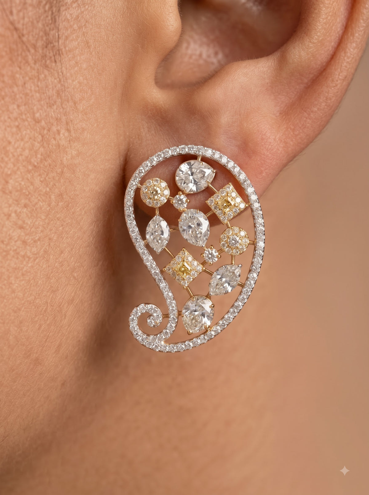 Paisley Aura Studs