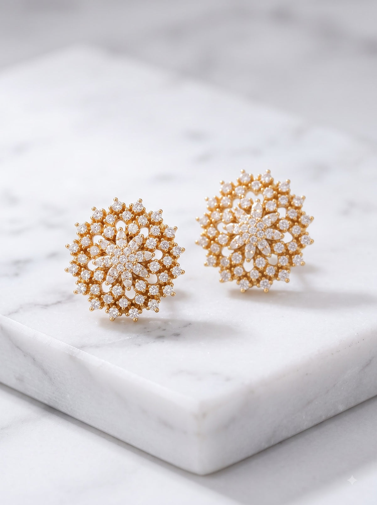 Flora Star Studs