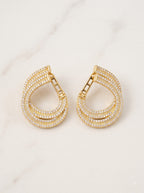 The Aura Gilded Hoop