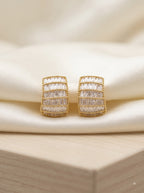 The Aura Baguette Hoop