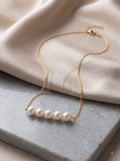 Lumina Pearl Solitaire Necklace