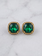 The Emerald Mosaic Stud