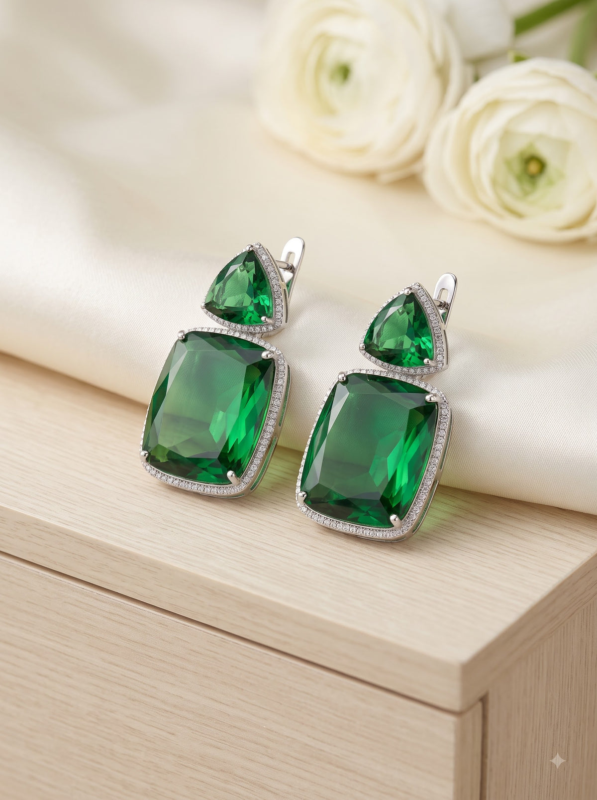 The Emerald Geometric Drop