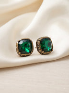 The Emerald Mosaic Stud