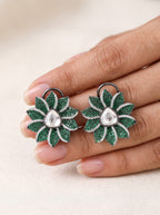 The Emerald Bloom Stud
