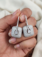 The Stellar Square Pave Stud