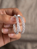 The Stellar Silver Hoop
