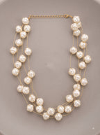 Etheria Multi-Strand Pearl Necklace