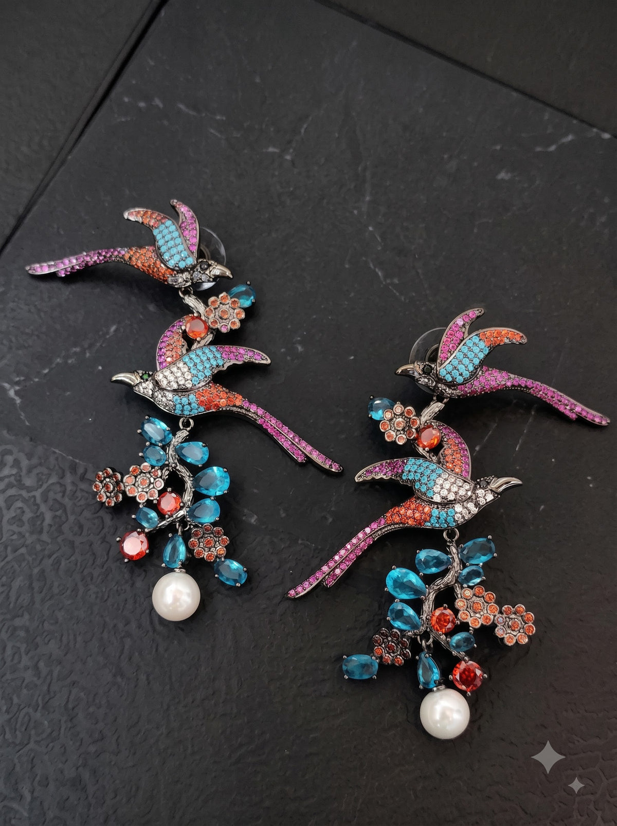 The Azure Avian Drop