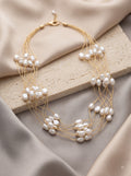 Etheria Multi-Strand Pearl Necklace