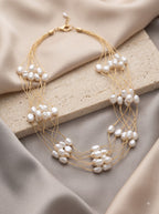 Etheria Multi-Strand Pearl Necklace