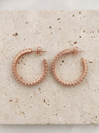The Aura Gilded Hoop