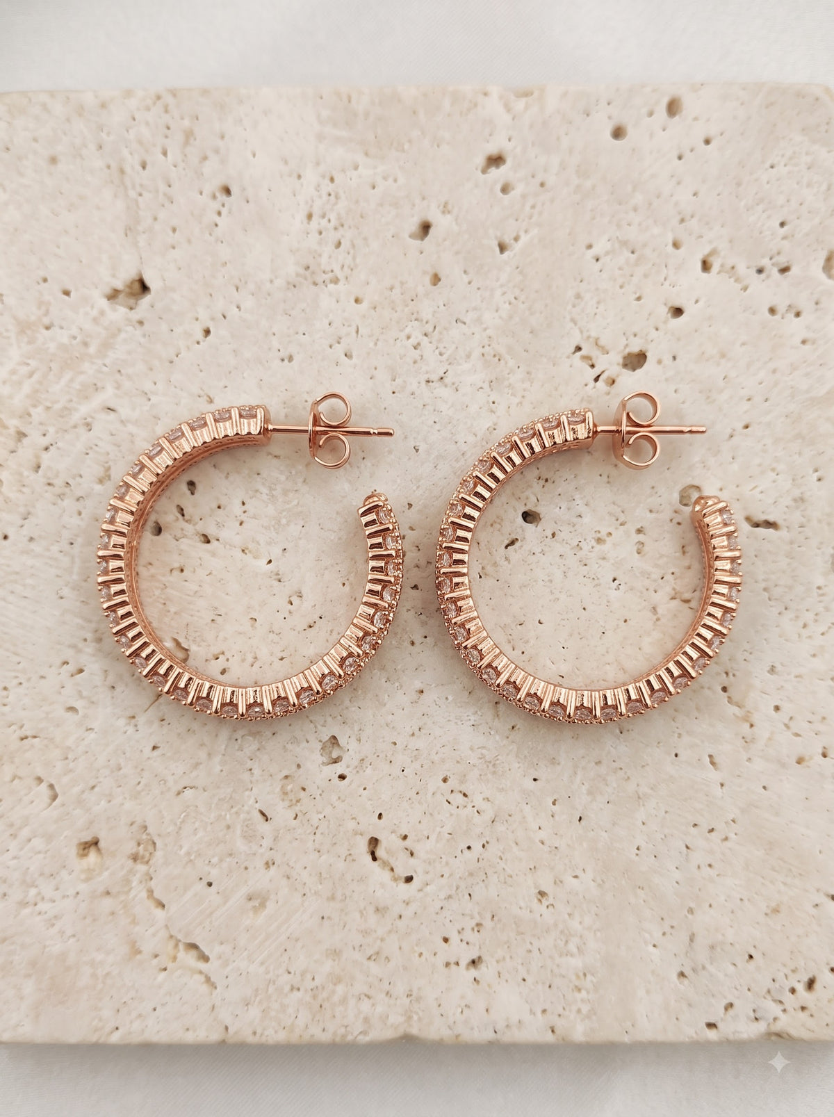 The Aura Gilded Hoop