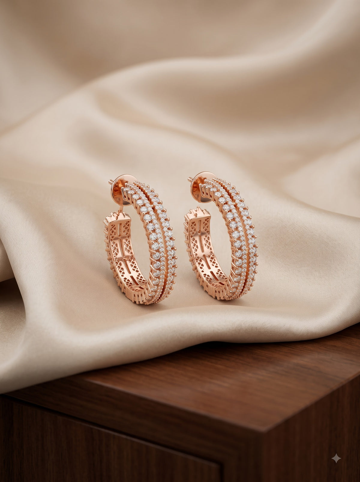 The Aura Gilded Hoop