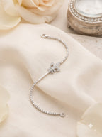 Fleur-de-Lis Tennis Bracelet