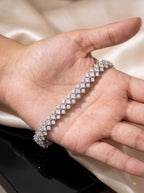 Luminous Geometric Stellar Bracelet