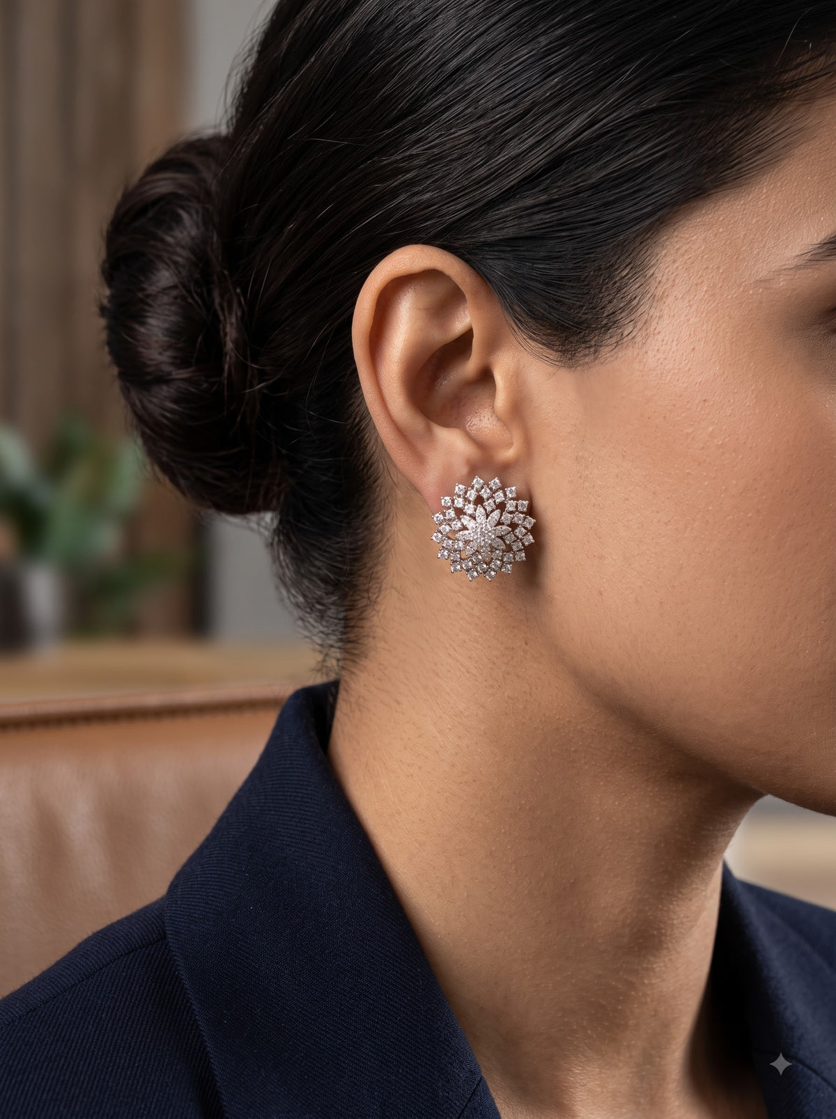 Flora Star Studs